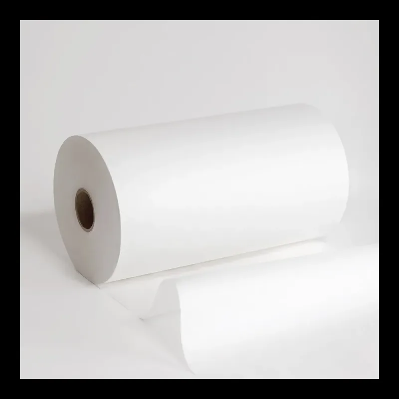 Бумага тишью в рулоне, цвет белый, 280мм*840м, пл.25 г/м2