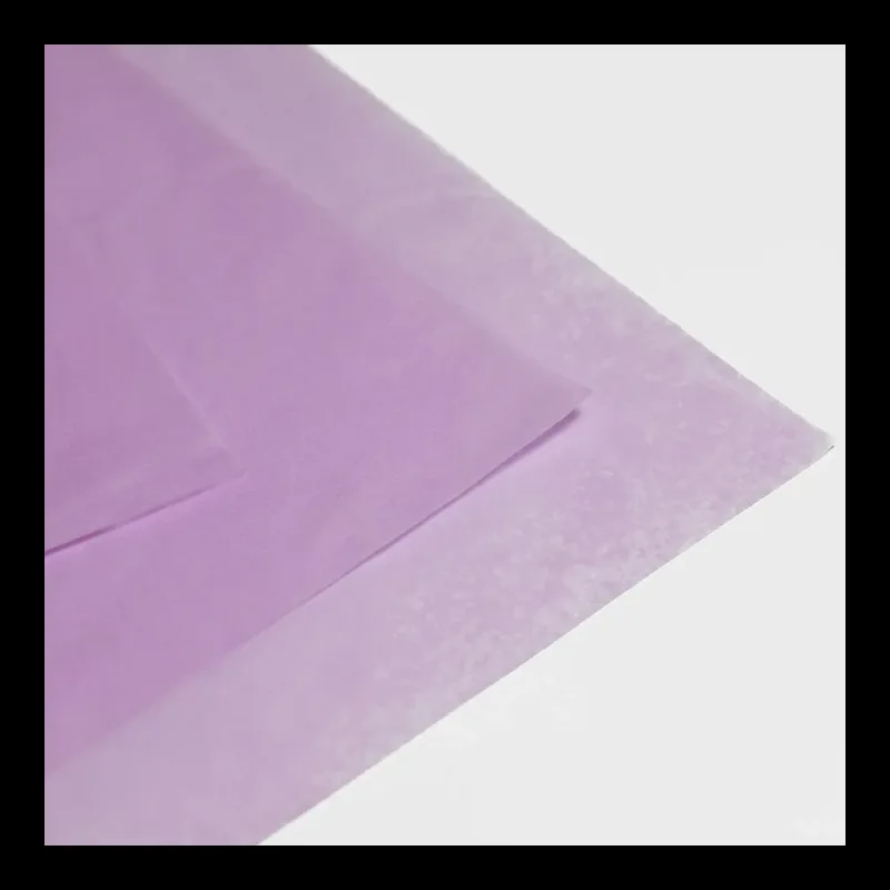 Бумага тишью, цвет лиловый, 500мм*750мм, 17 г/м2 (100 листов/уп)