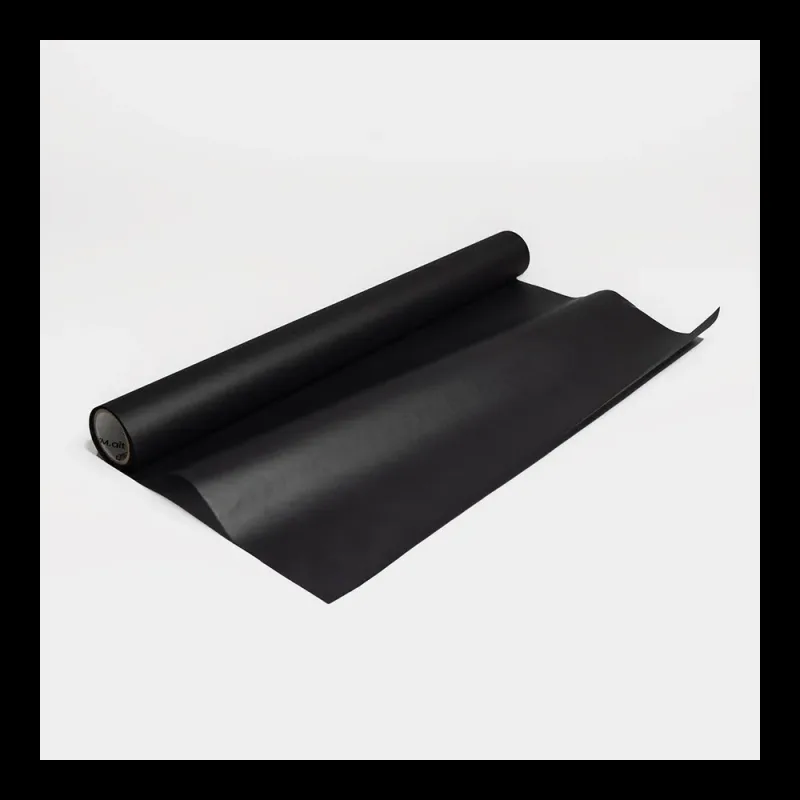 Бумага тишью в рулоне, цвет черный, 500мм*10м, 22 г/м2