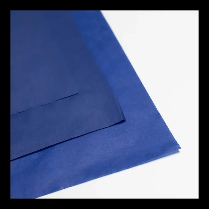Бумага тишью, цвет королевский синий, 500мм*750мм, 17 г/м2 (100 листов/уп)