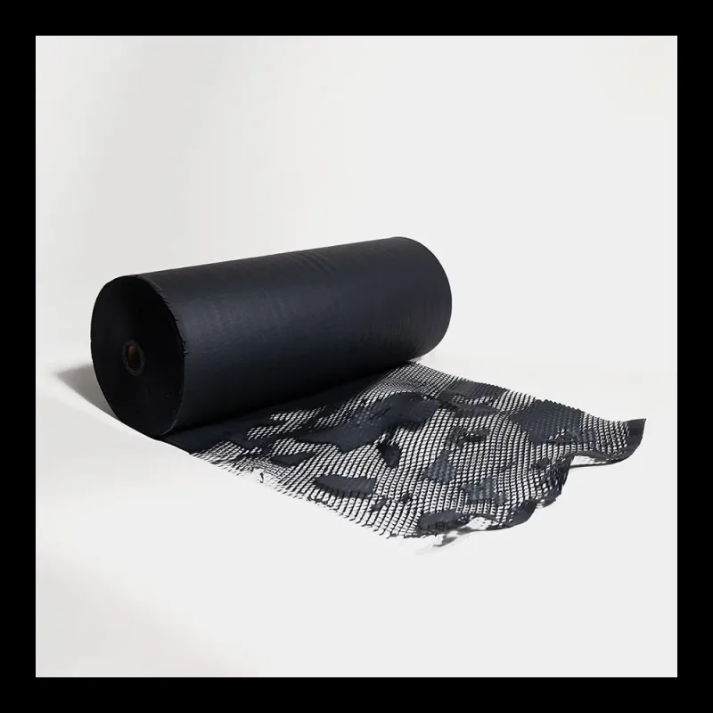 PerfectoPack, крафт-бумага сетчатая (сотовая), черная, 250 м