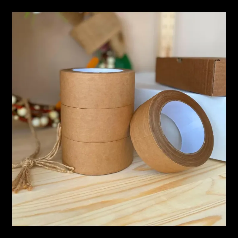 BumLenta, бумажная упаковочная клейкая крафт-лента, 50мм*50м (4 шт/уп)