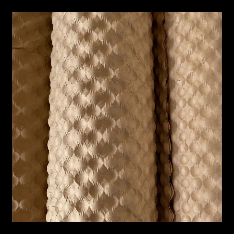 Крафт-бумага пузырчатая 3D в рулоне, бурая, 48см*10м