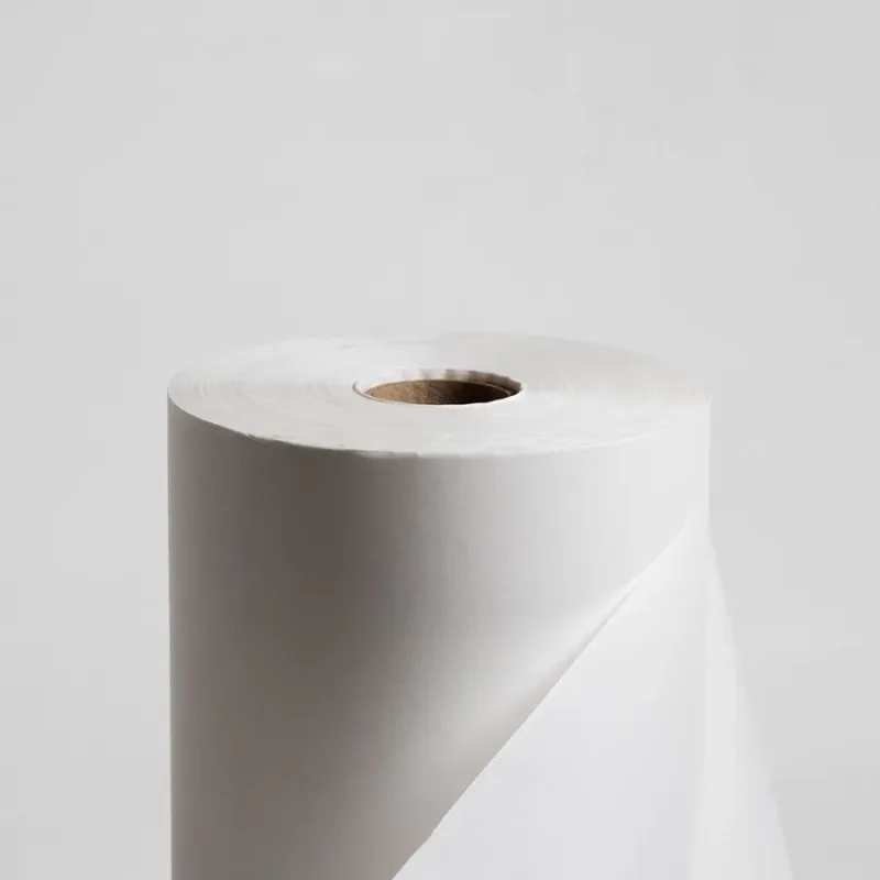 Бумага тишью в рулоне, белая, 840мм*150м, пл.25 г/м2